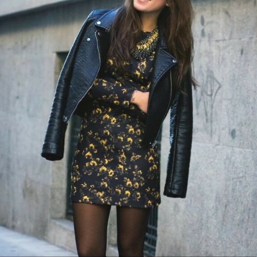 ZARA Mini Floral Dress